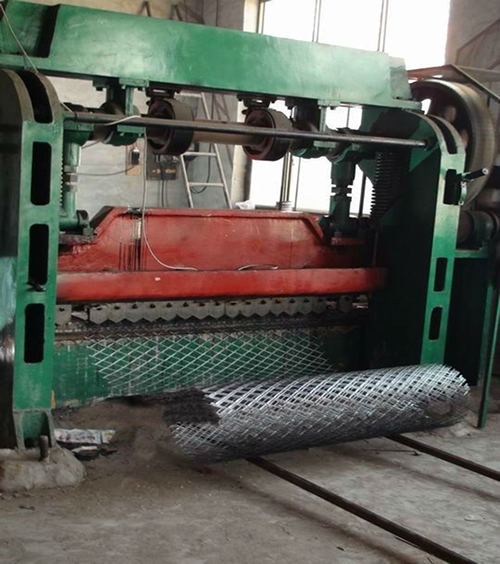 Expanding Machine for Expanded Metal Mesh Production