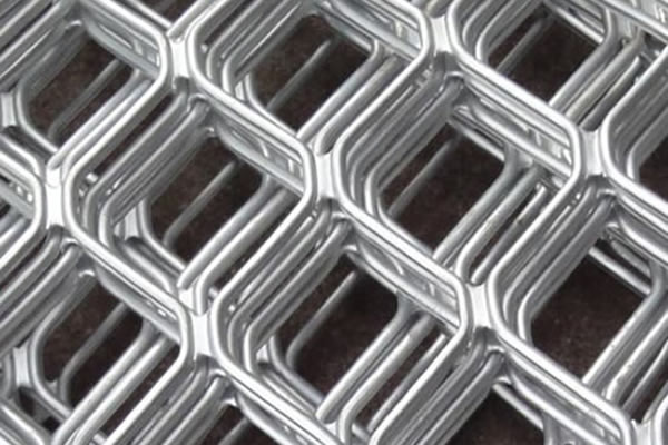 Aluminum Amplimesh - Extruded Security Grille for Windows and Gates