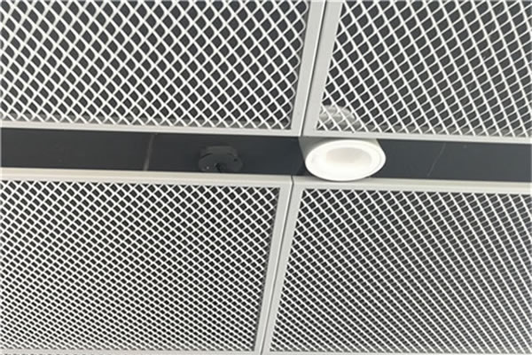 expanded diamond shaped aluminum ceiling mesh