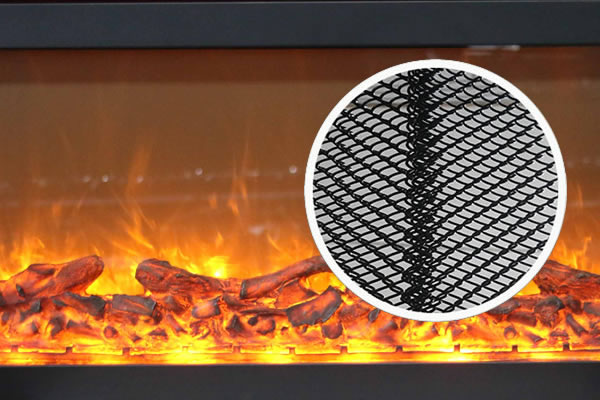 Fireplace Mesh Curtains for Indoor Fireplace and Outdoor Fire Pits